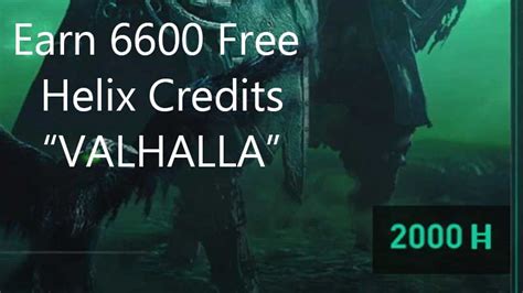 free helix credit codes valhalla.